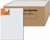 Холст на картоне мелкозернистый, 100% хлопок, 280 г/м², 50х70 см