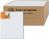 Холст на картоне мелкозернистый, 100% хлопок, 280 г/м², 50х60 см